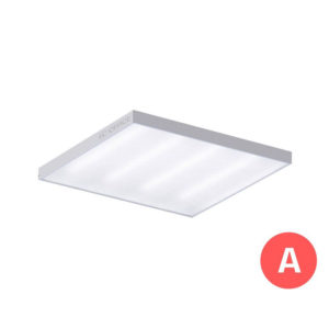 Потолочный светодиодный светильник с БАП (1 час) LC 54-OFFICE OP A1 54Вт 5000К/4000К